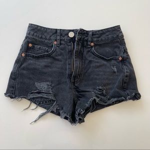 Garage denim shorts